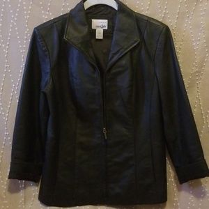 ♦️East 5th black Leather Jacket♦️